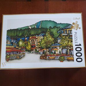 1000 Piece Whistler BC Puzzle by Renee Bovet